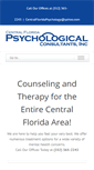 Mobile Screenshot of centralfloridapsychology.com